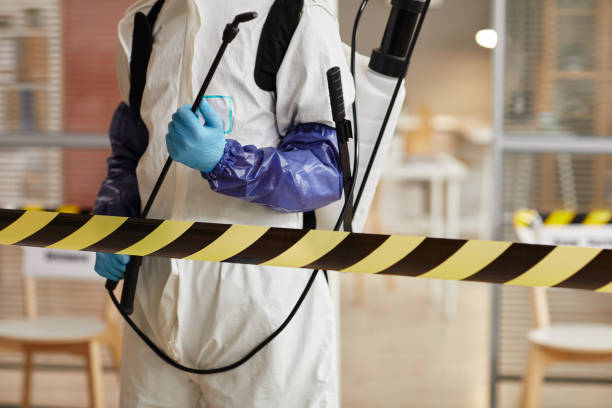 Professional Drug Lab Cleanup technician working in Almond, WI